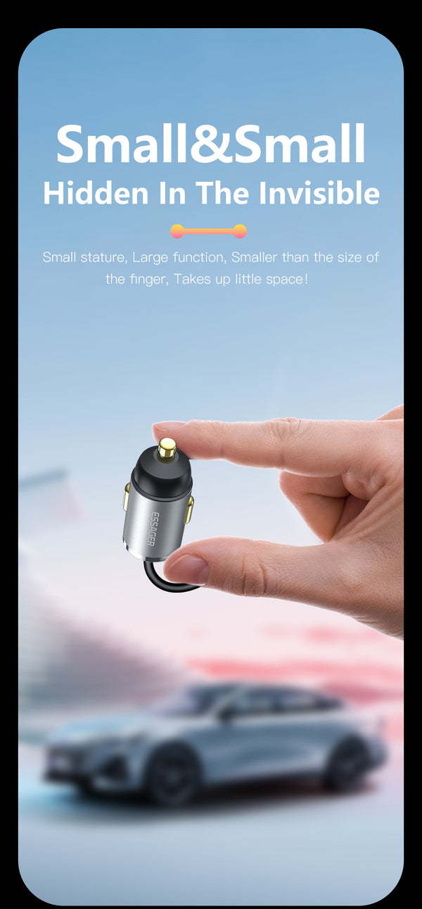Essager  20W  With 1.5m Cable Car Charger
