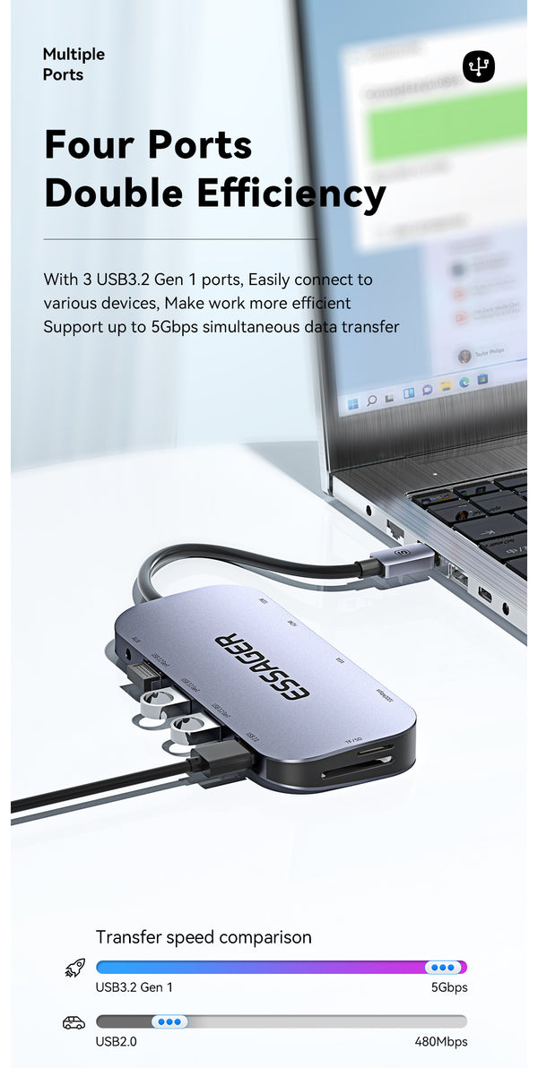 Essager Fengqin 11-in-1 USB Hub