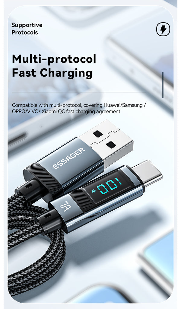 Essager Haochen A to C 7A fast charging cable